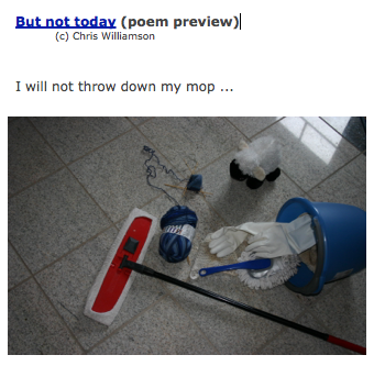 But Not Today Poem Preview picture